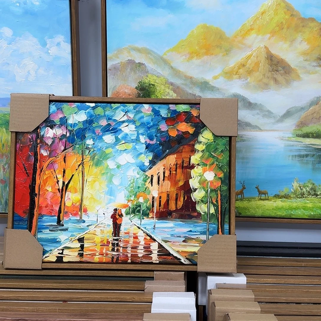 油画3040油画作品入选全国美展