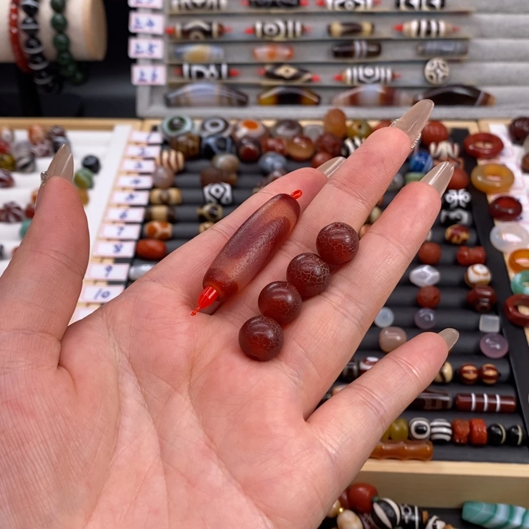 প***坊玛瑙/玉髓合金珠宝半成品