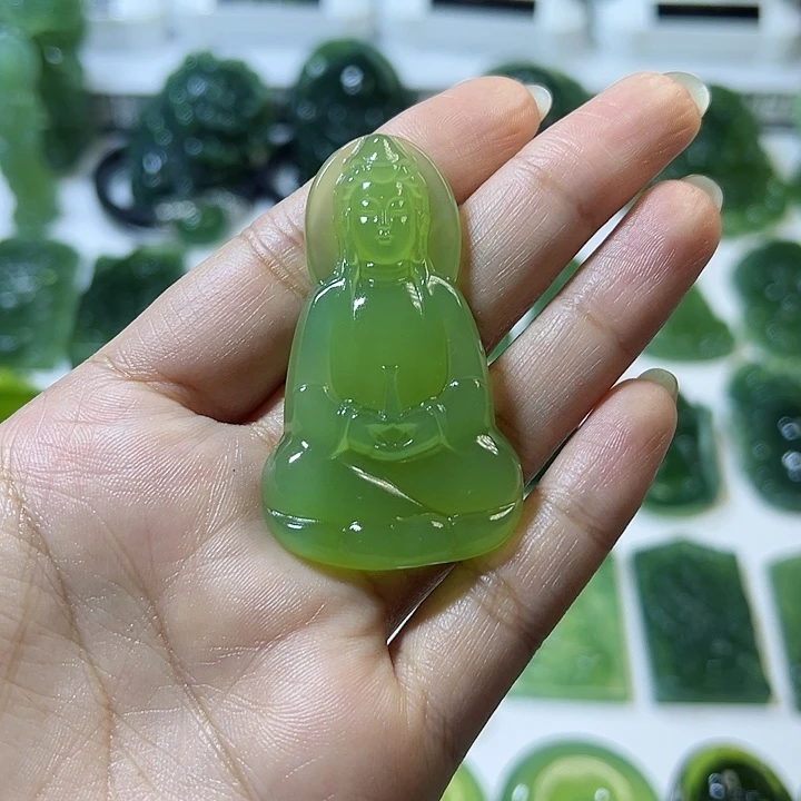 蛇纹石玉颈饰未镶嵌H*R