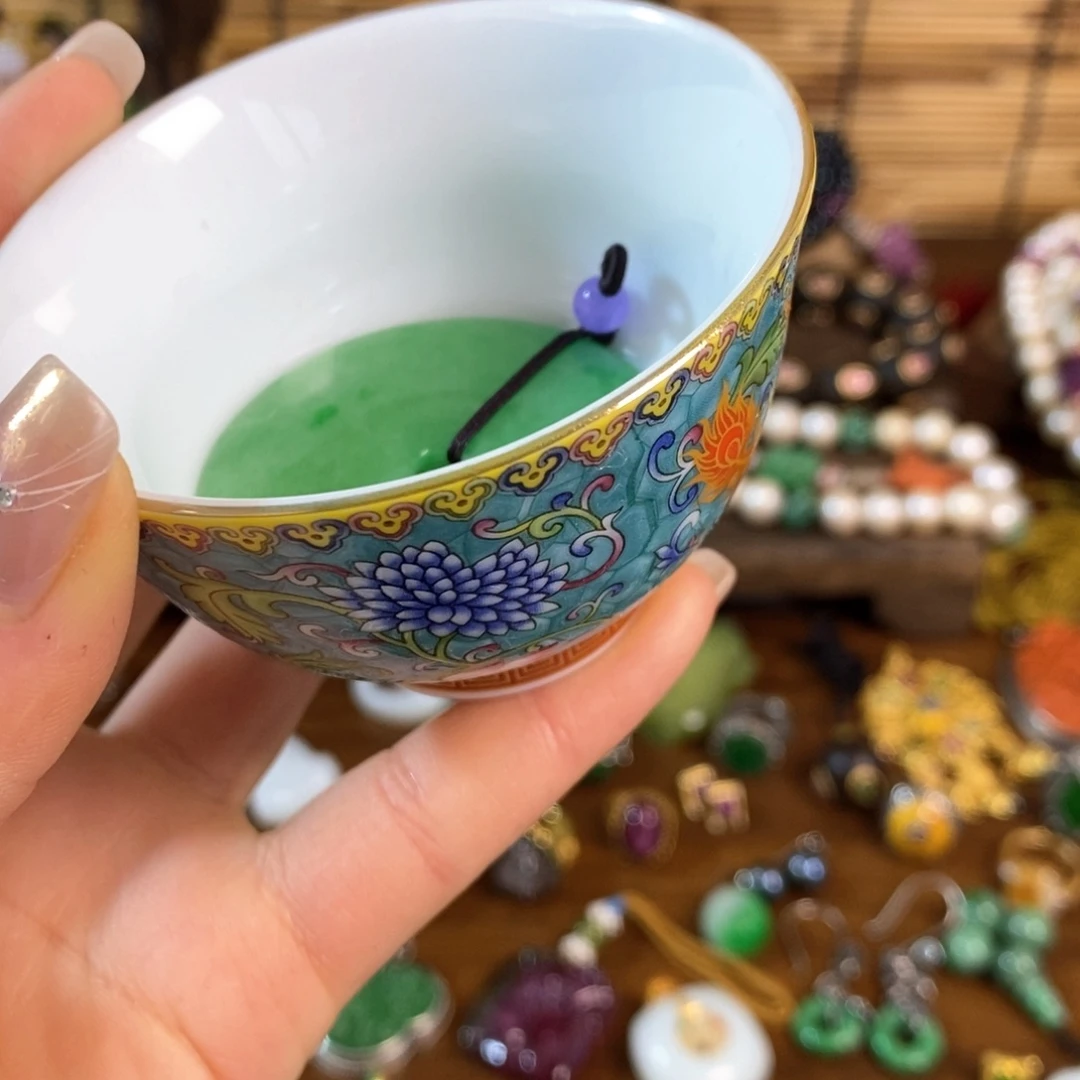 幸***福杯瓷器杯子漂亮漂亮