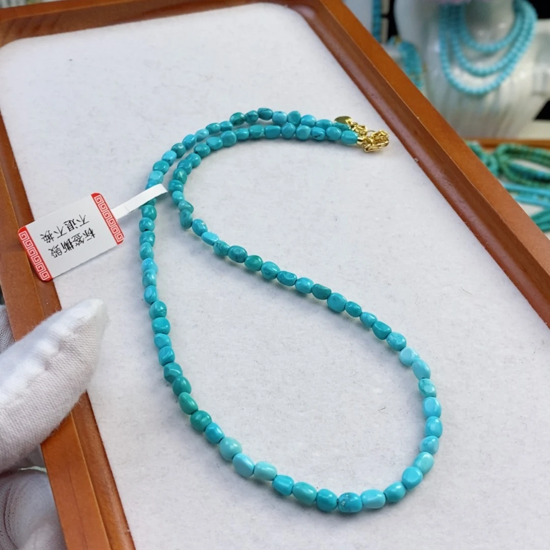 未镶嵌绿松石项链