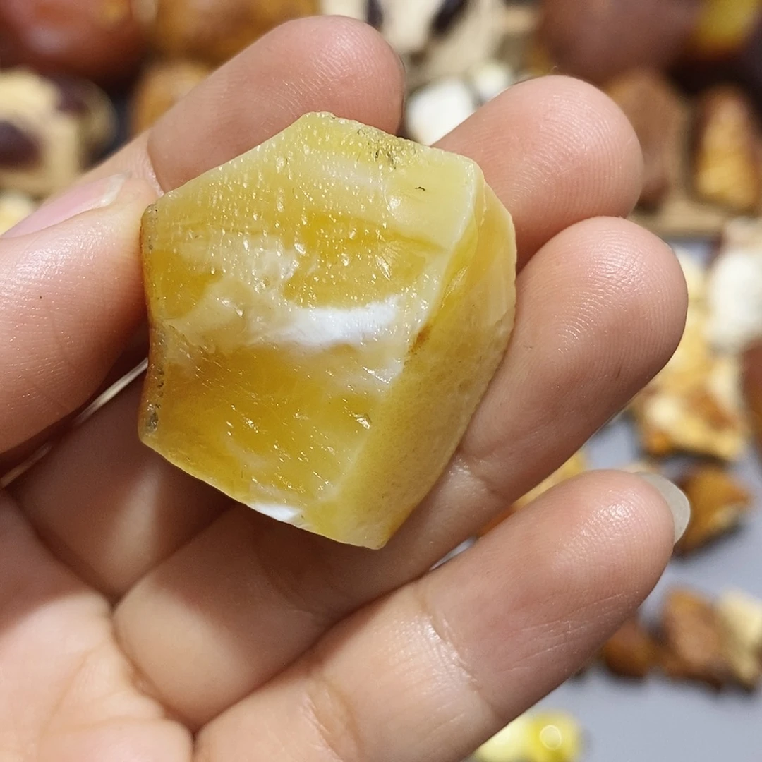 定制琥珀蜜蜡原石