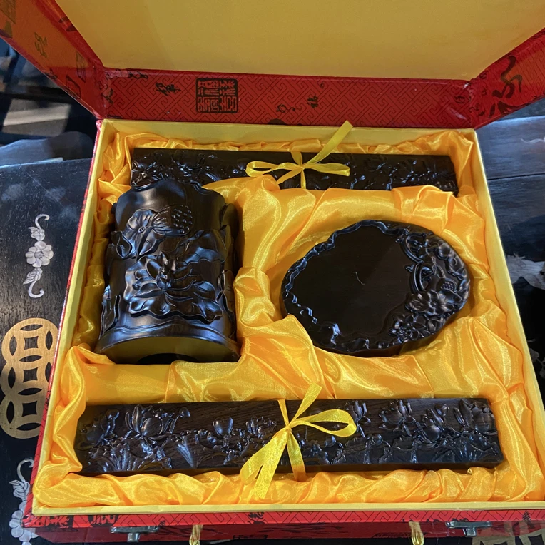 特色手工艺 木艺 文房四宝