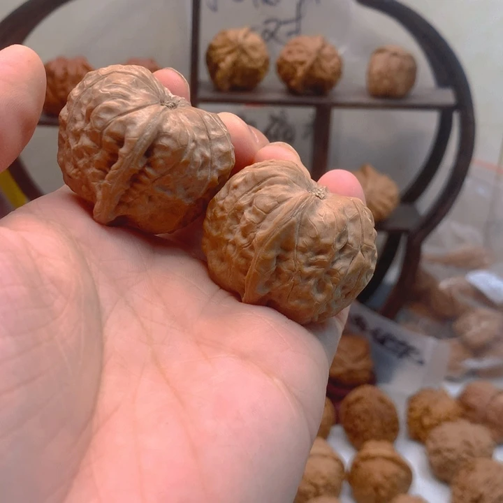 文玩核桃吊坠肚40凹底南瓜