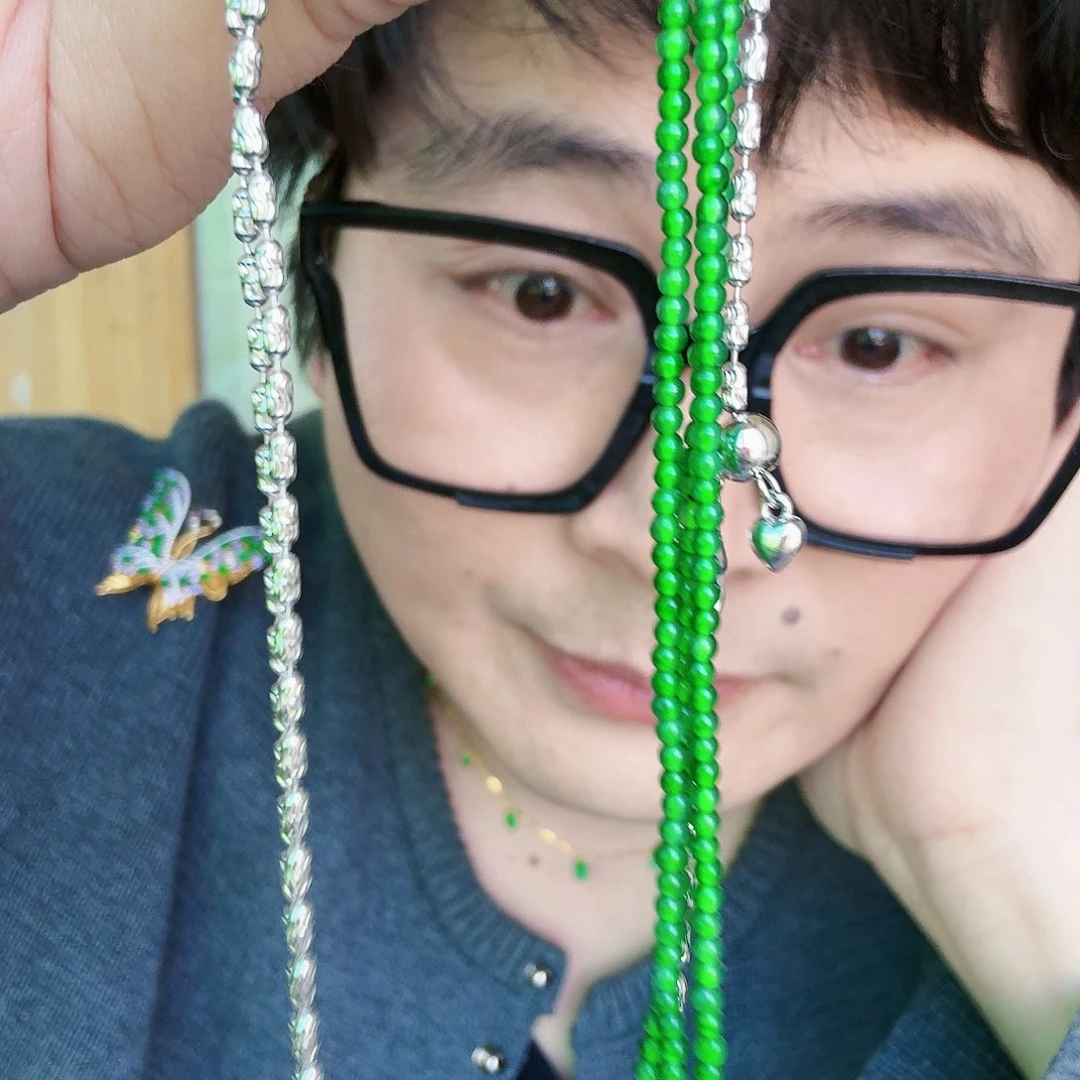 翡翠颈饰未镶嵌一个