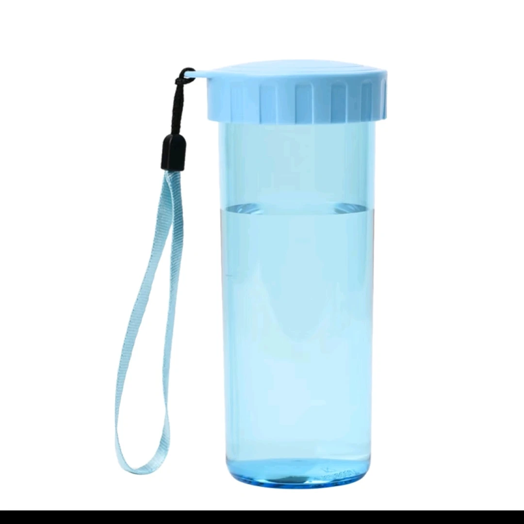 特百惠（Tupperware）水杯莹彩运动随心杯防漏水杯酷炫黑430ML