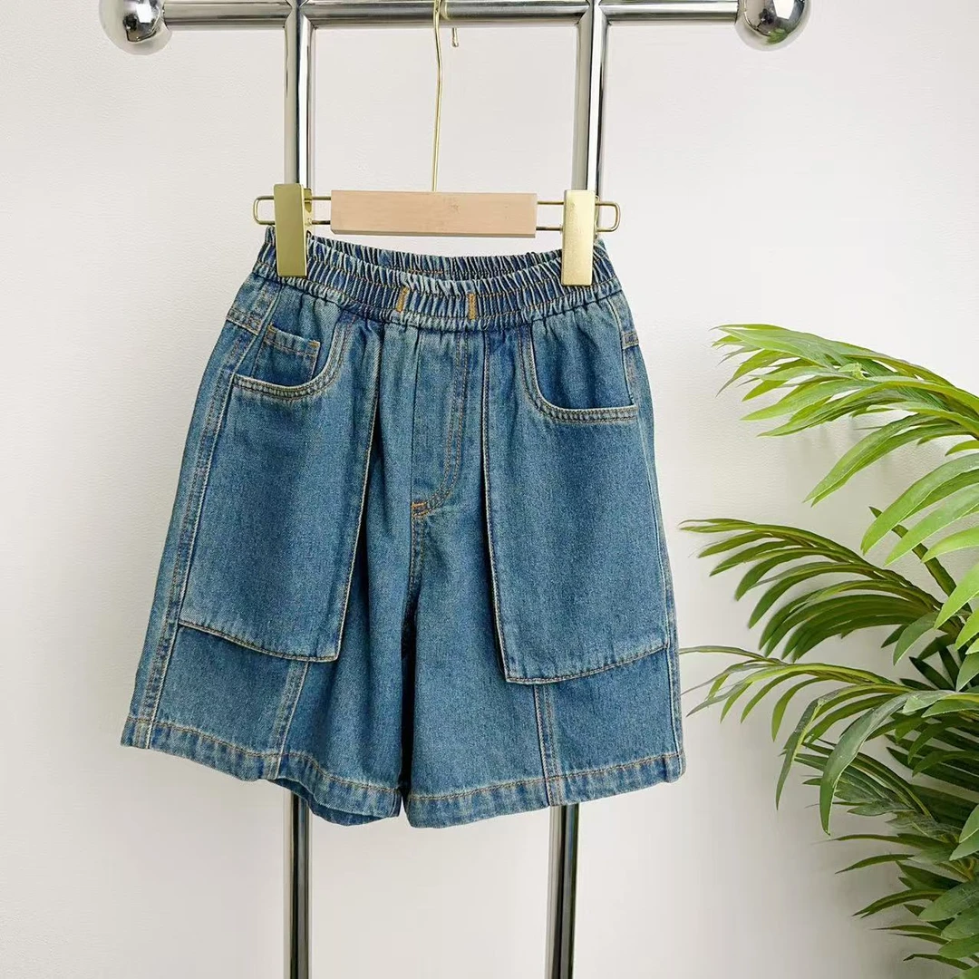 【B612】蓝色短裤B2-15