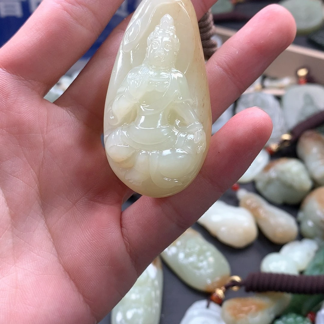 和田玉颈饰未镶嵌d****2