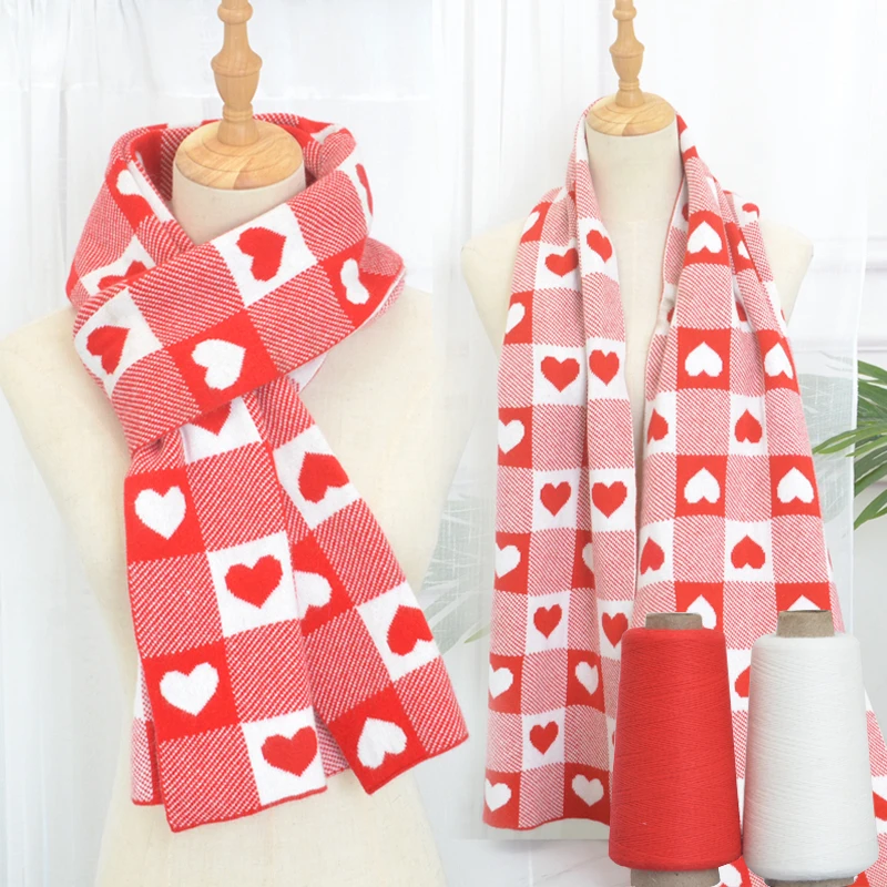 100%纯羊绒毛线围巾成品定制（含量：100%羊绒）支持来图定制