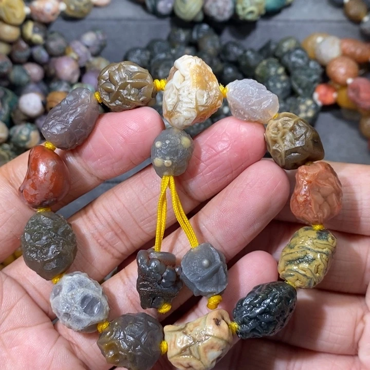 未镶嵌玛瑙/玉髓珠宝奇石