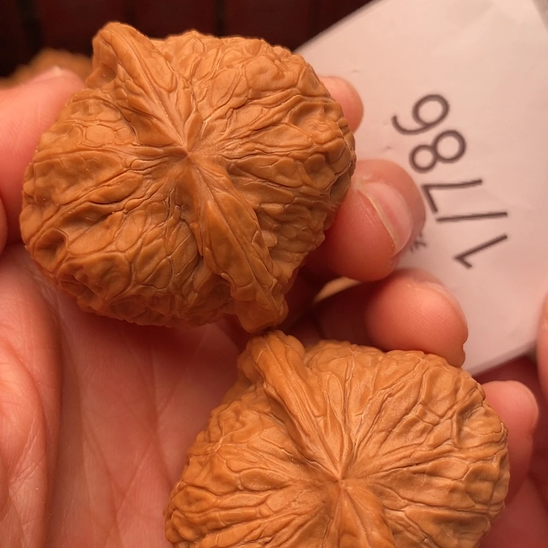 把件文玩核桃42南瓜墩