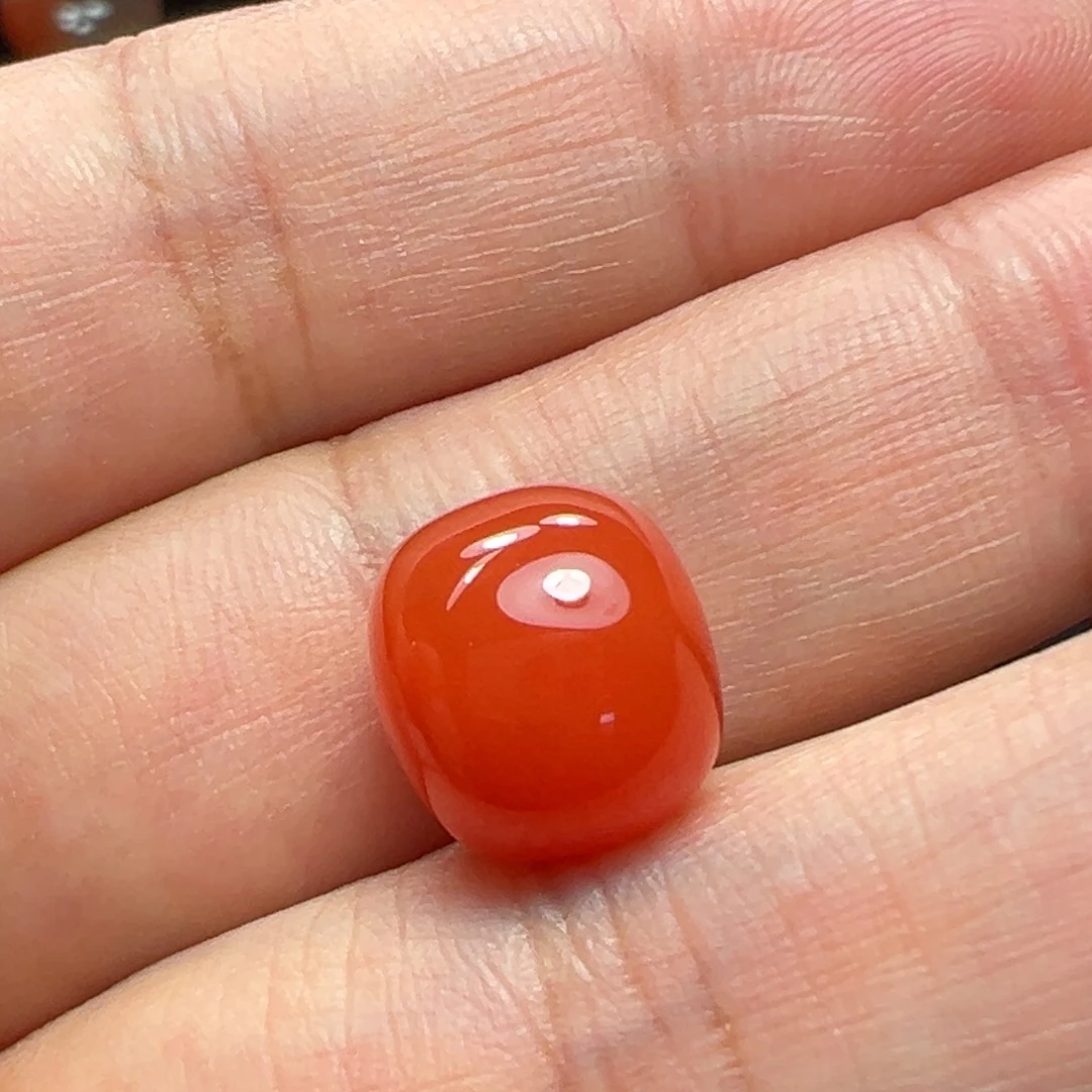 南红玛瑙未镶嵌珠子