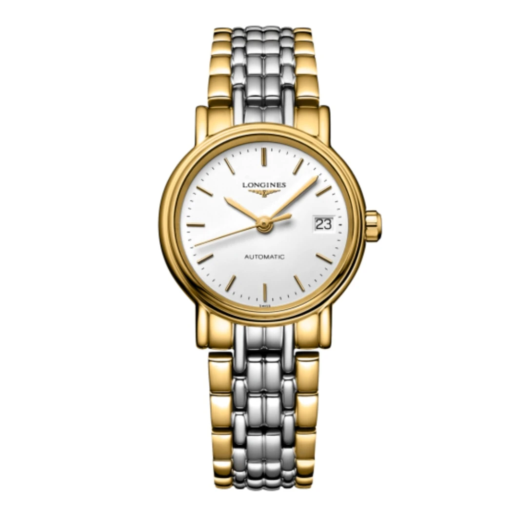 95新 Longines/浪琴 亚虎2/瑰丽321/女士机械腕表/表径25.5mm