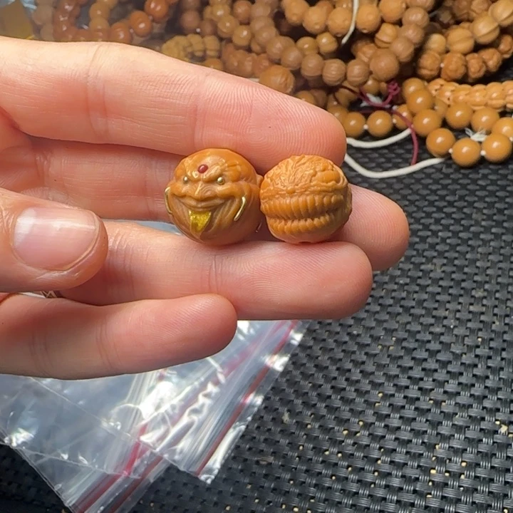 猴头核桃手串单籽
