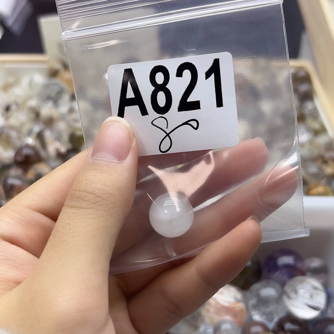 米***尔未镶嵌水晶珠宝半成品821