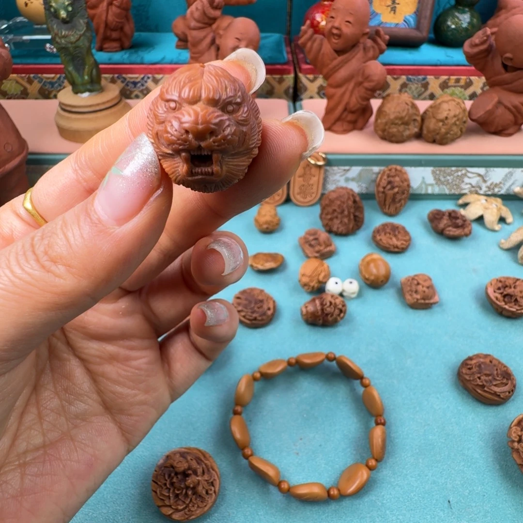 橄榄核手串/手链核潮核雕手工制作