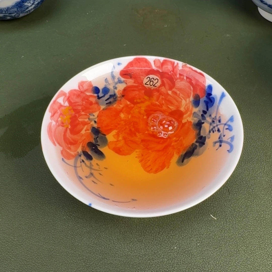 景德镇纯手绘茶具圆圆262