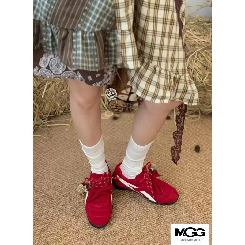 8977-MGG休闲系带秋季德训加绒时尚休闲鞋