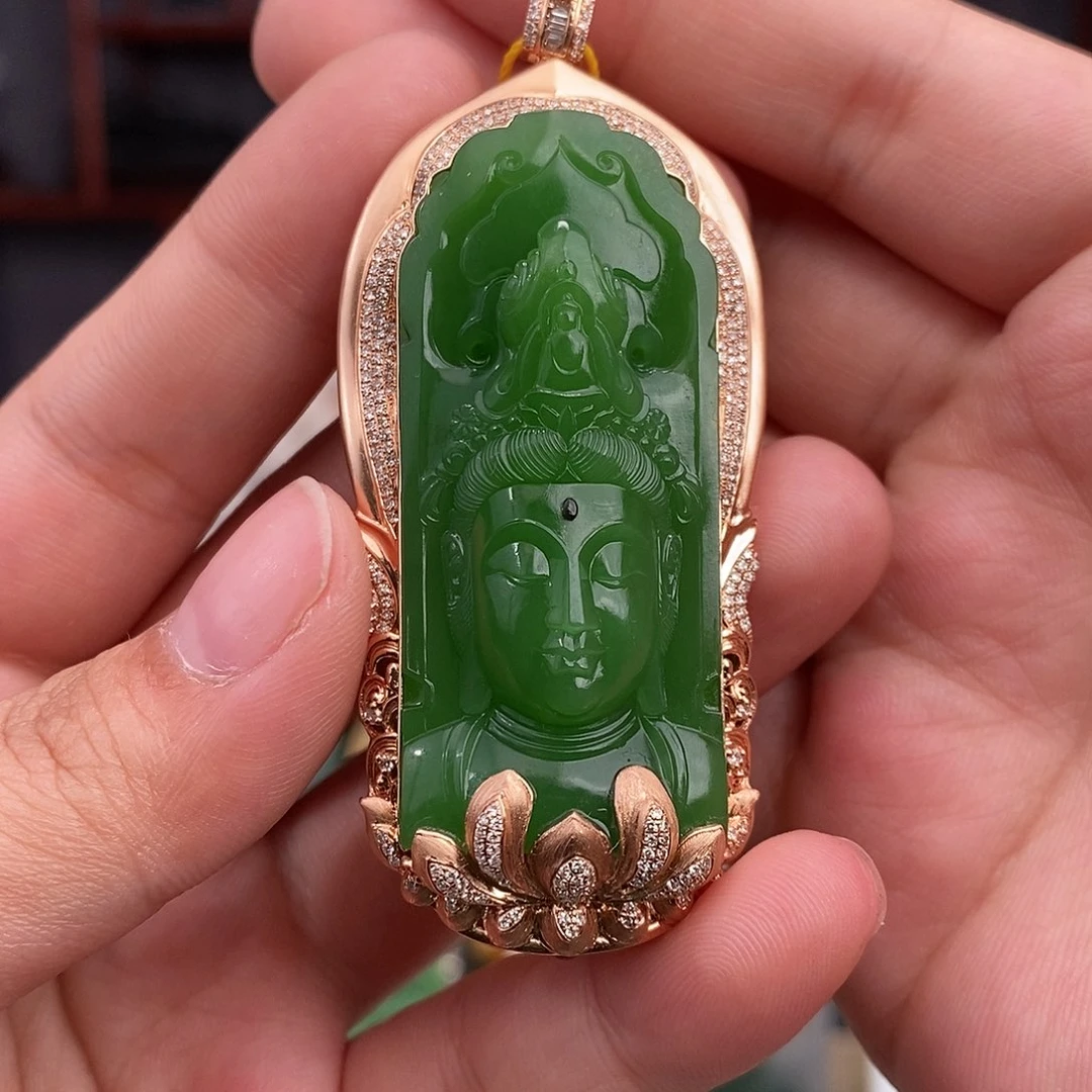 和田玉挂件未镶嵌