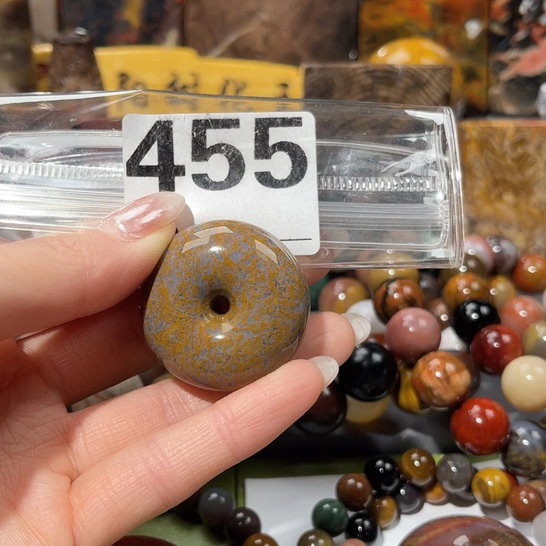 硅化玉未镶嵌天然北票硅化玉吊坠