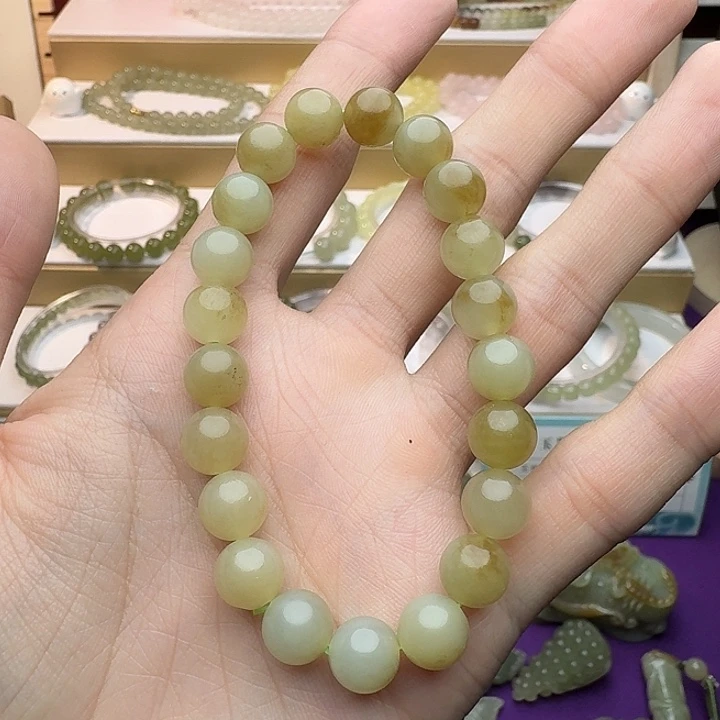 和田玉未镶嵌手串