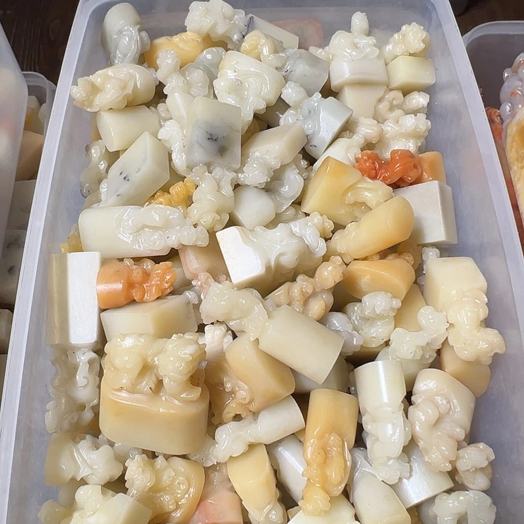 寿山石随机批发10个