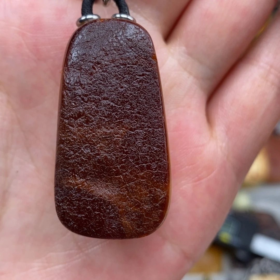 未镶嵌吊坠(赠链)琥珀