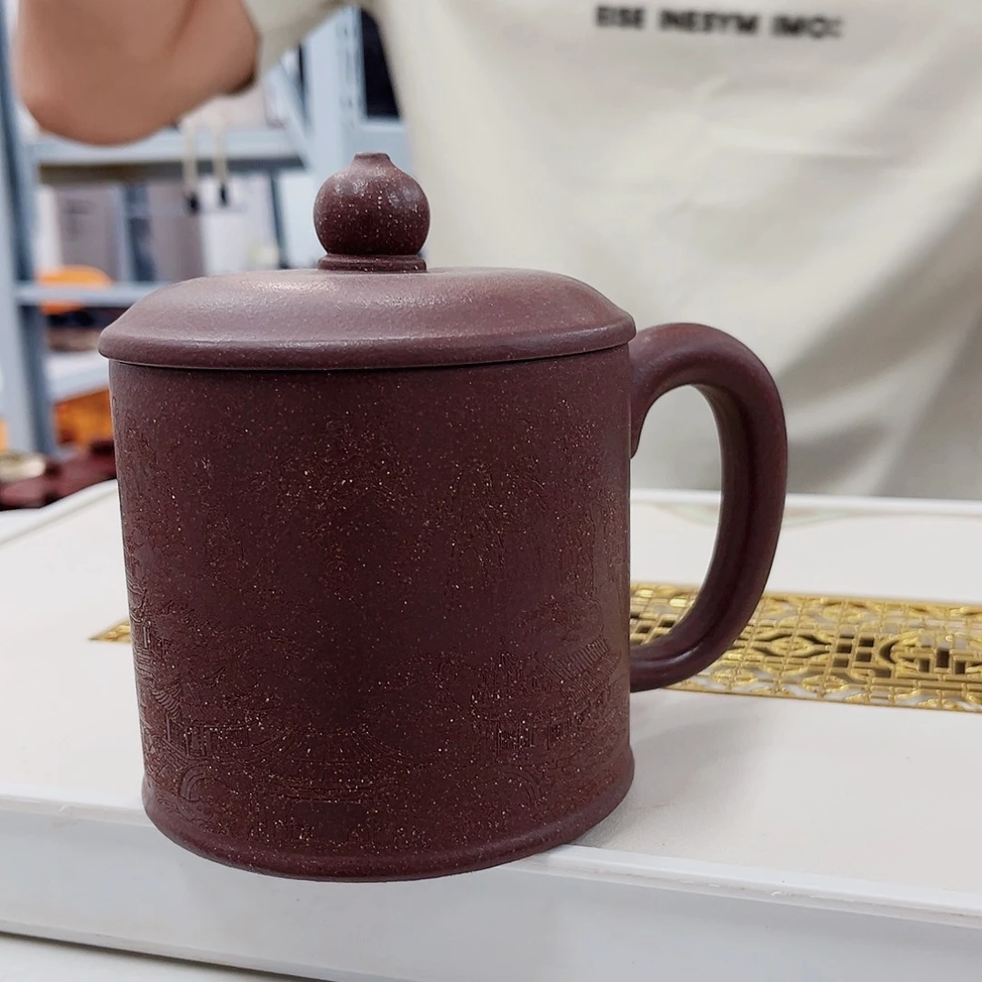 茶杯紫砂紫砂盖杯