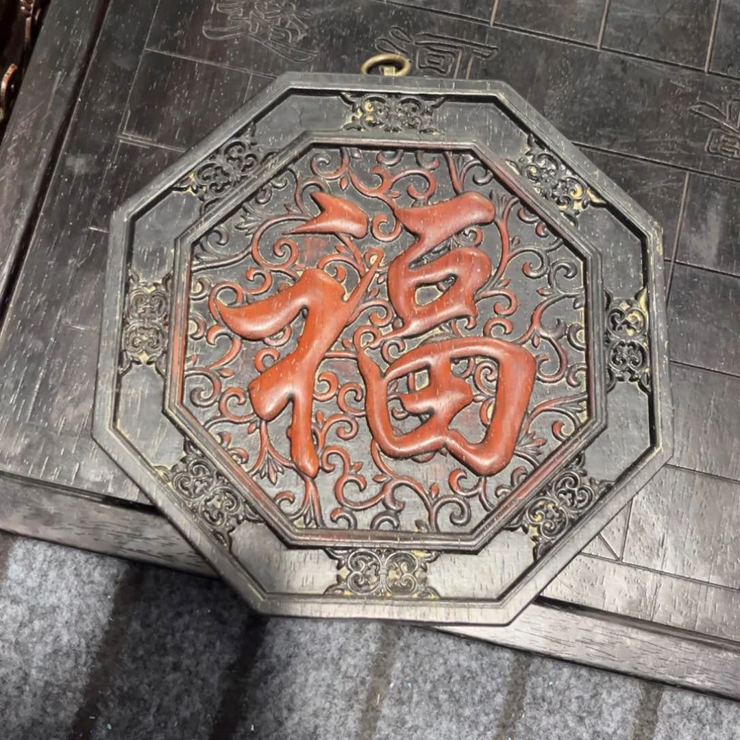 木非洲紫檀木雕牌匾挂匾