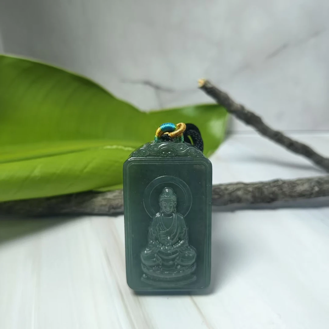 和田玉大日如来吊坠3152