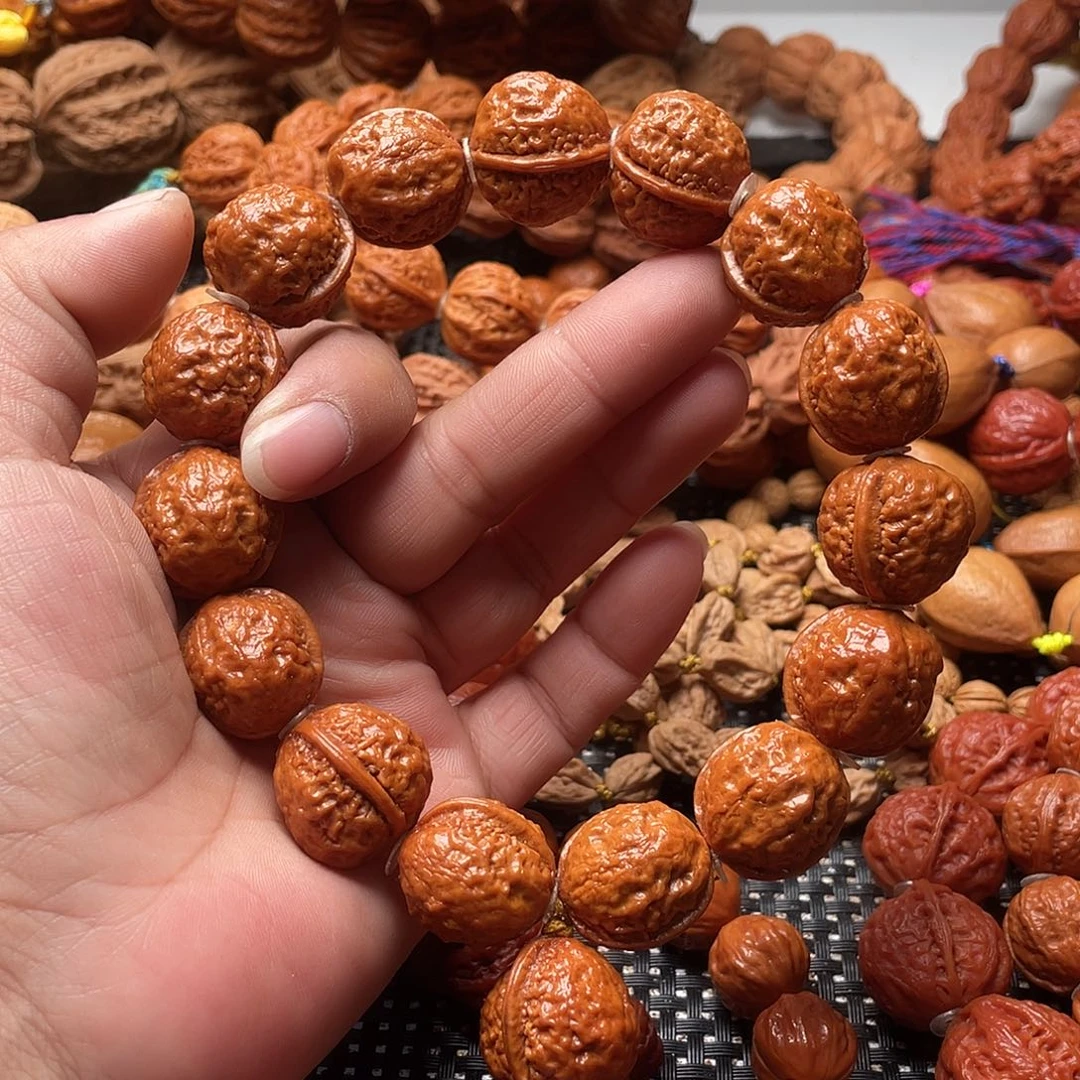 文玩核桃手串麒麟镜