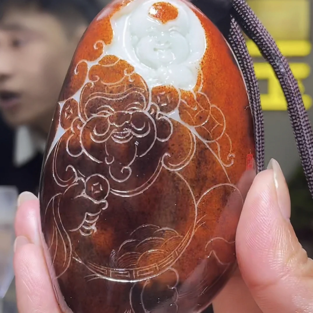 手把件货玉石把玩件文玩摆件D2