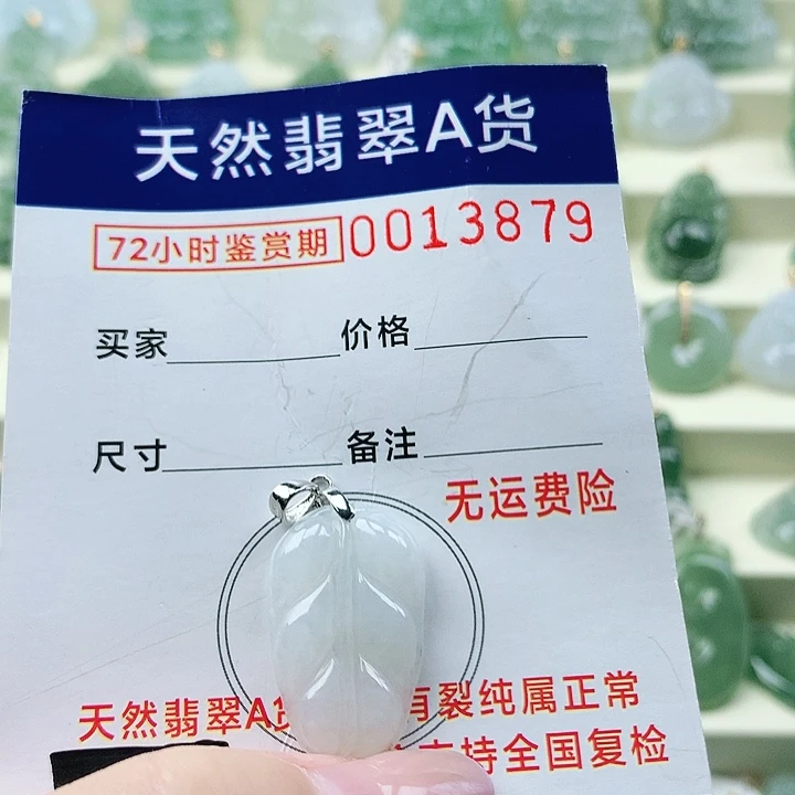 颈饰未镶嵌翡翠吊