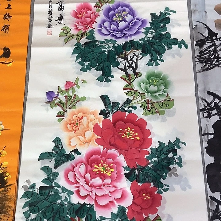 小周画廊的直播间