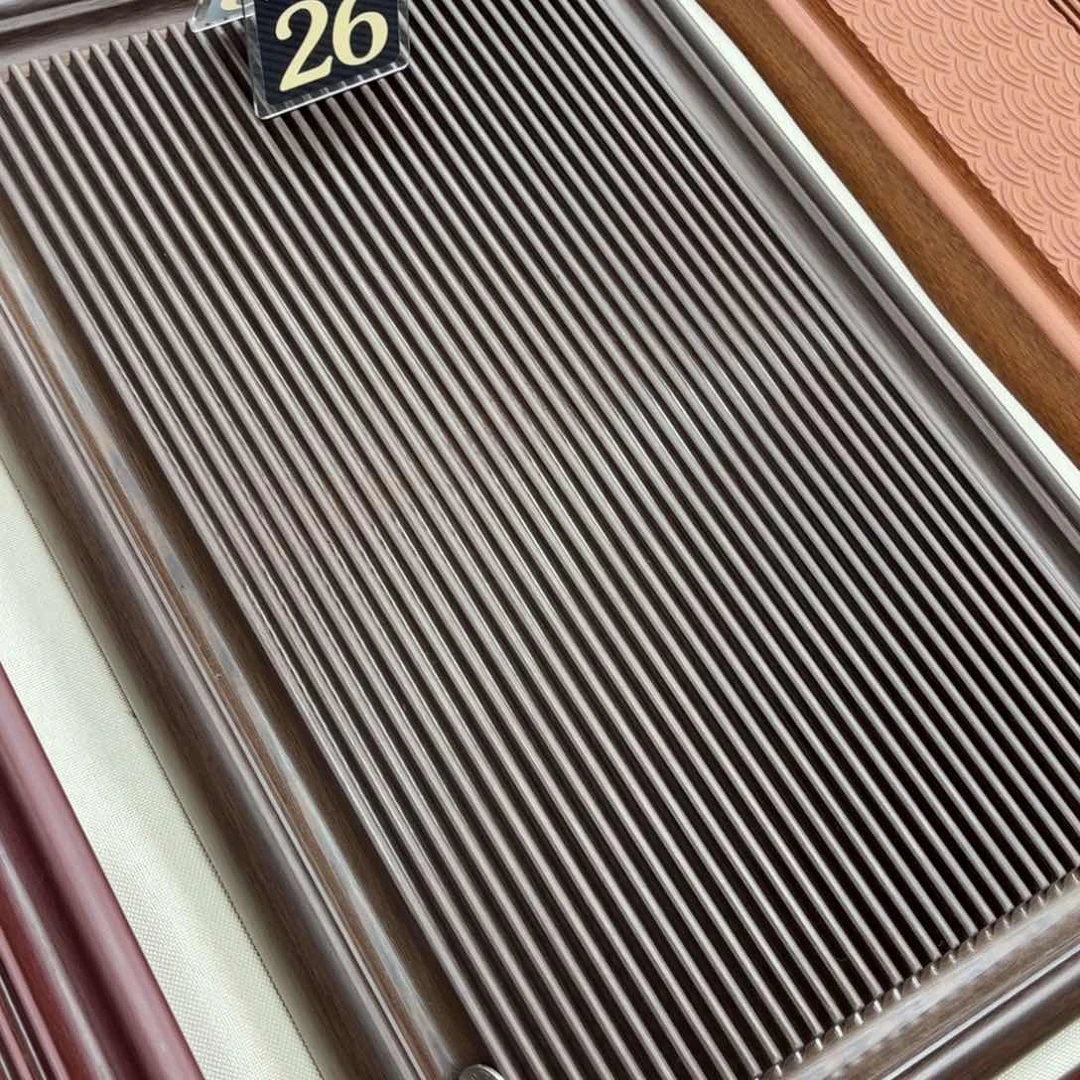 广***生70.40.5圆边紫檀棕色，油盘