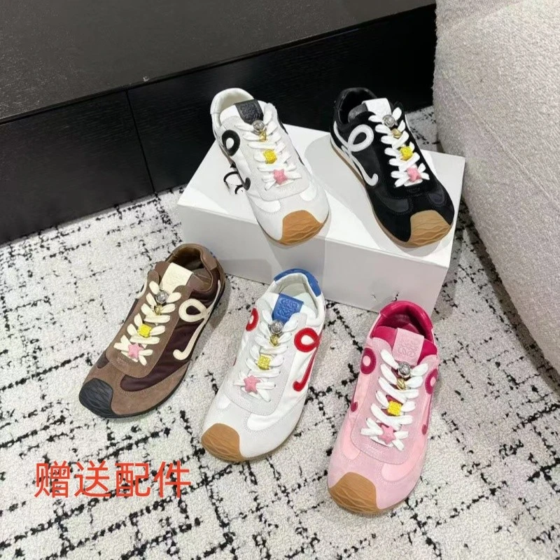 王一博杨幂同款不对称歪头阿甘德训男厚底明星同款百搭鞋子25男鞋