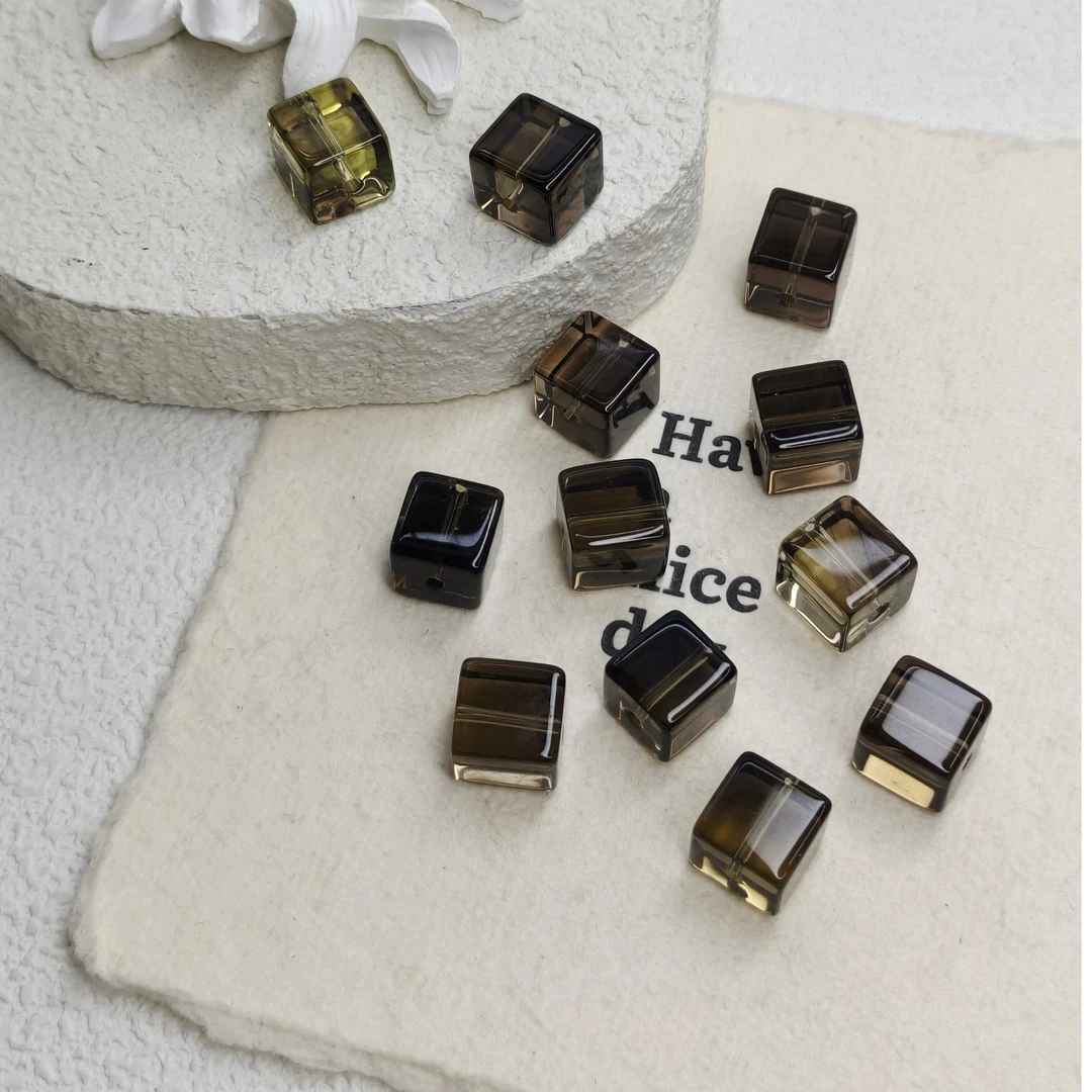 茶晶方糖9-10mm多样性随机发一颗B483