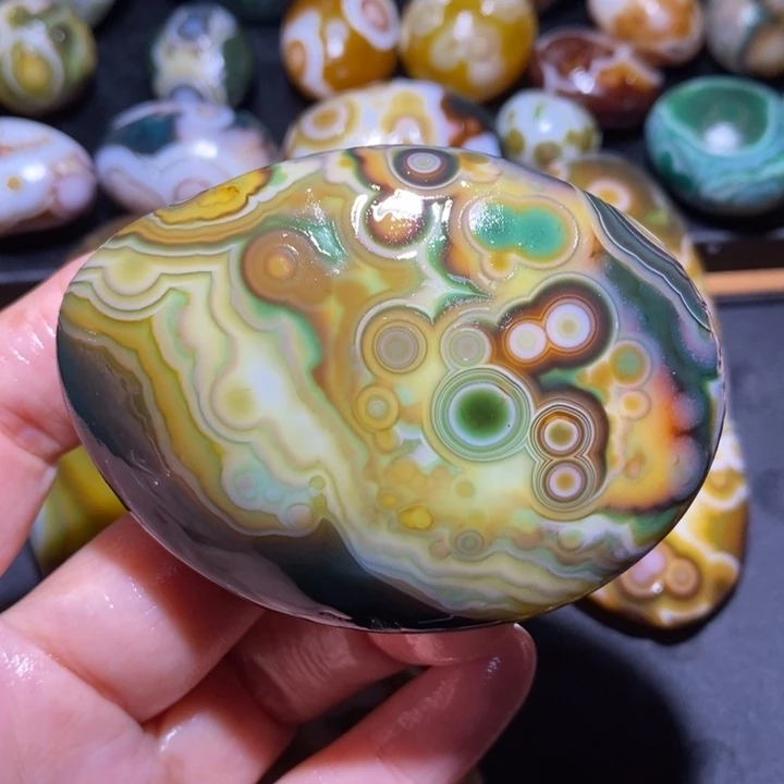 未镶嵌玛瑙/玉髓珠宝半成品87