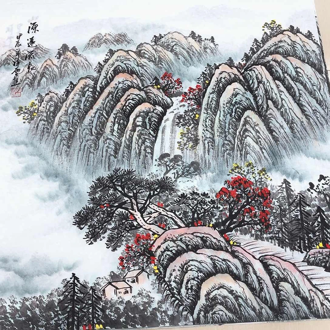 国画国画作品展，国画作品展