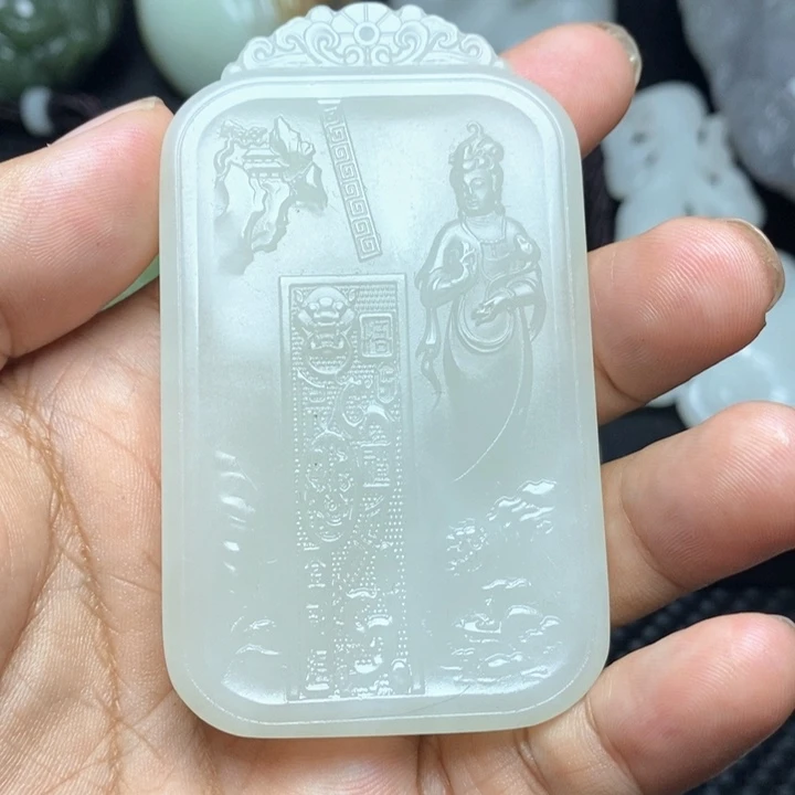 颈饰未镶嵌和田玉