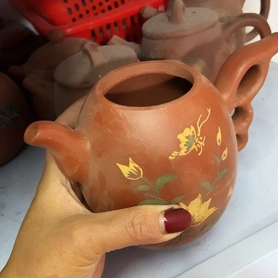 手工制作宜兴紫砂