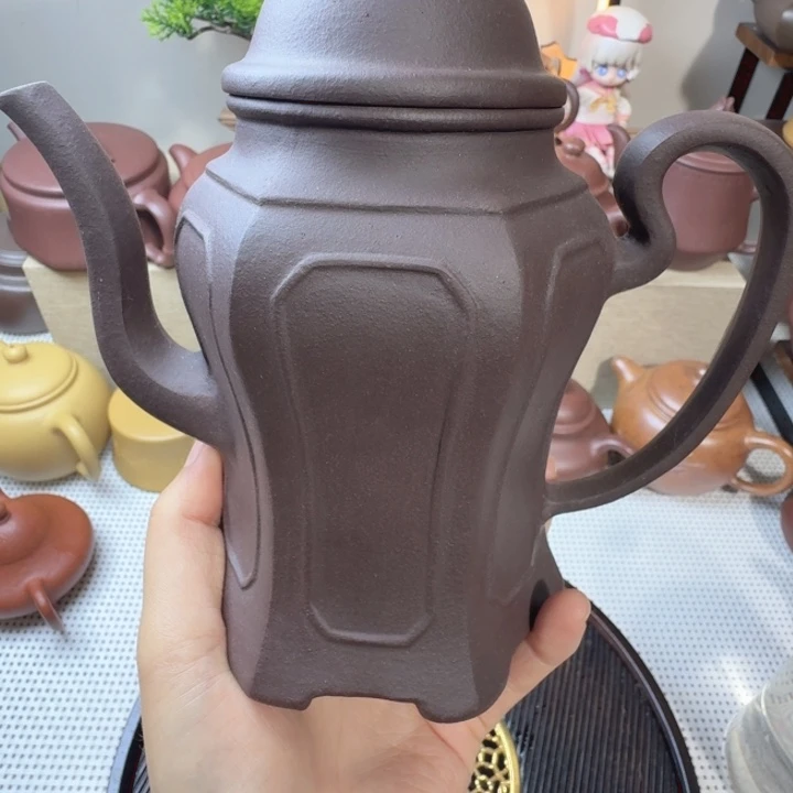 原矿老紫泥仿老壶400cc