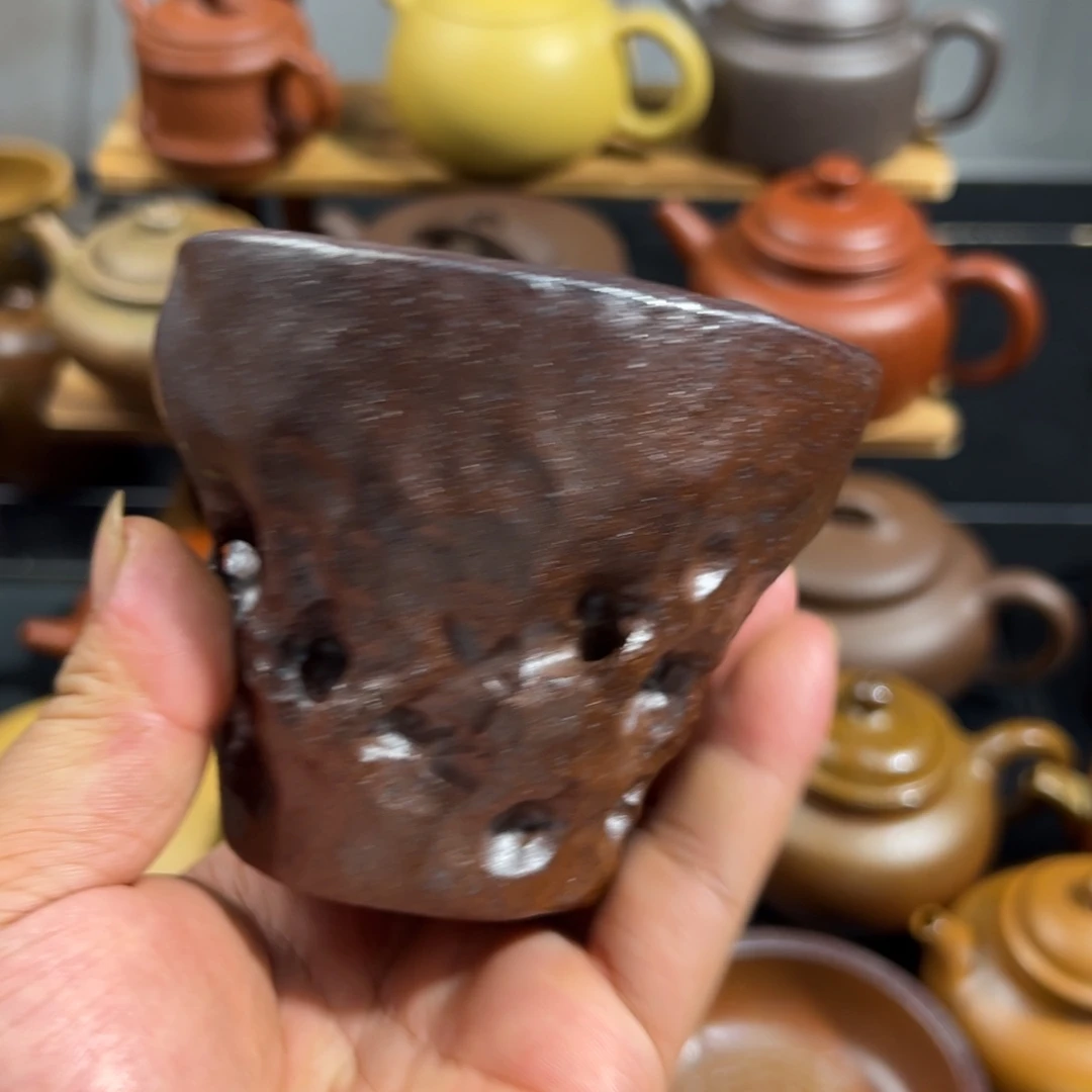 茶杯紫砂微瑕不退不换