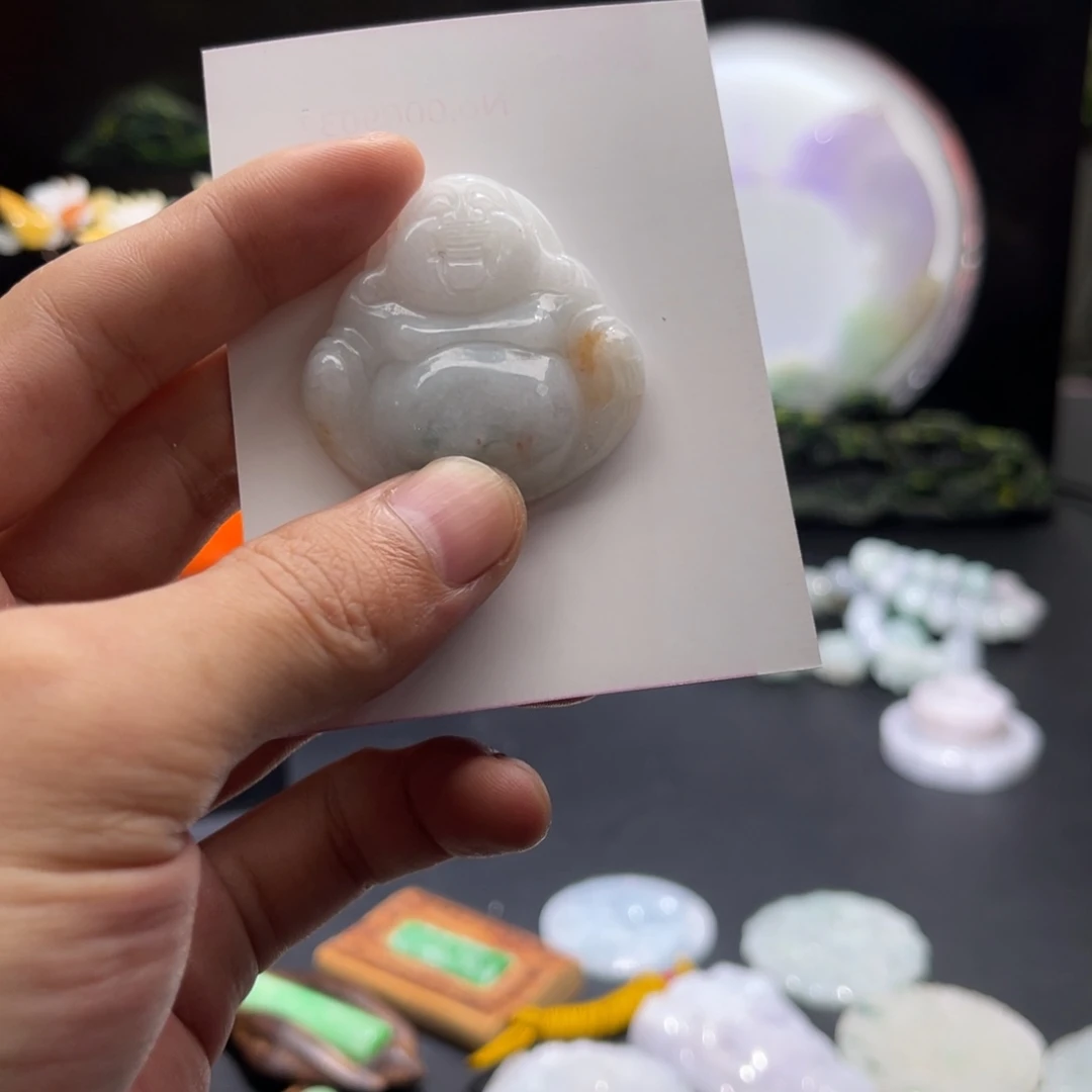 翡翠挂件未镶嵌佛公