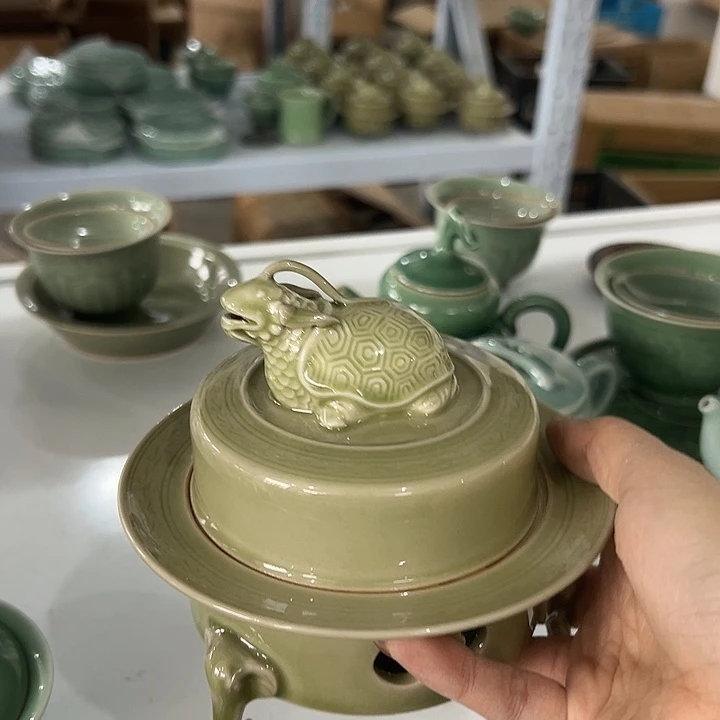 小米茶器龙泉青瓷