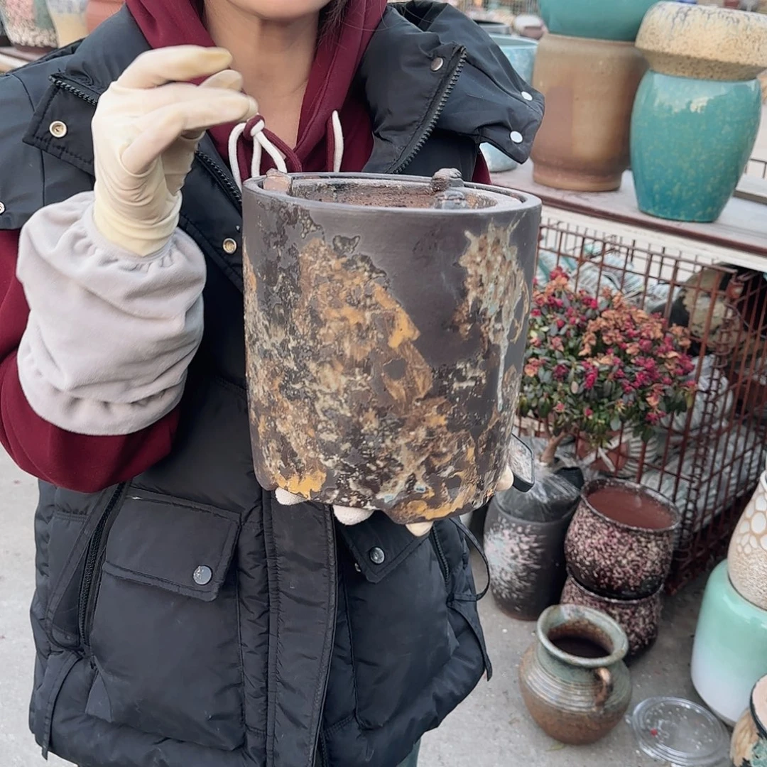 王嫂花盆1207-190围炉