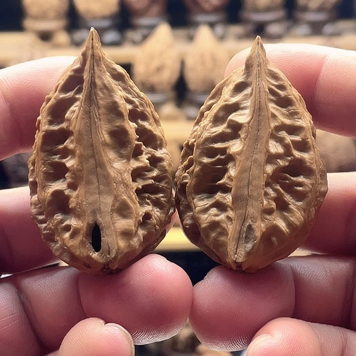 把件文玩核桃半壁