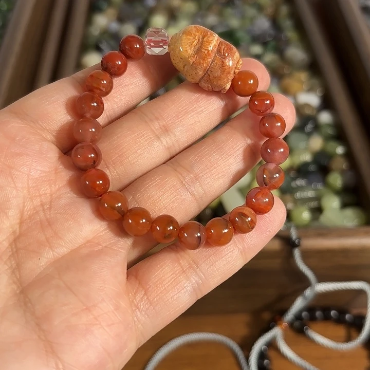 透闪石质玉未镶嵌手链