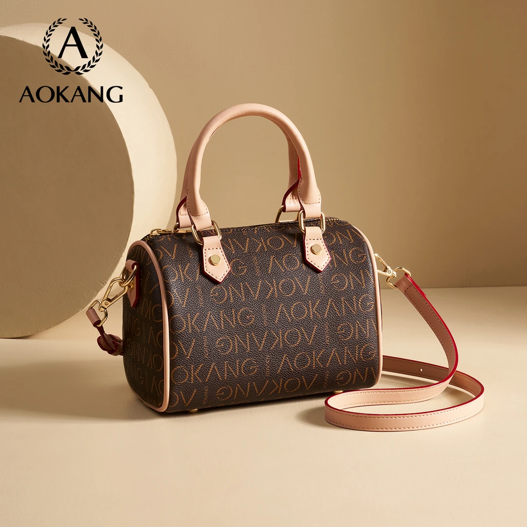 奥康2025新款波士顿枕头包女高级手提气质时尚百搭经典通勤斜挎包