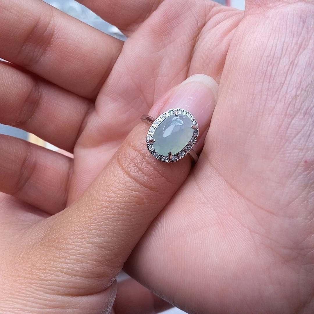 s***i翡翠未镶嵌戒指缅甸